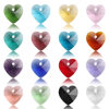 10mm Crystal Glass Heart-Shaped Jewelry Small Pendant Earrings Accessories Fashion Accessories DIY Handmade Materials