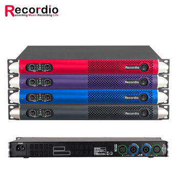 GAP-D1200 1U machine 650W * 2 high power digital amplifier wedding performance KTV amplifier amplifier