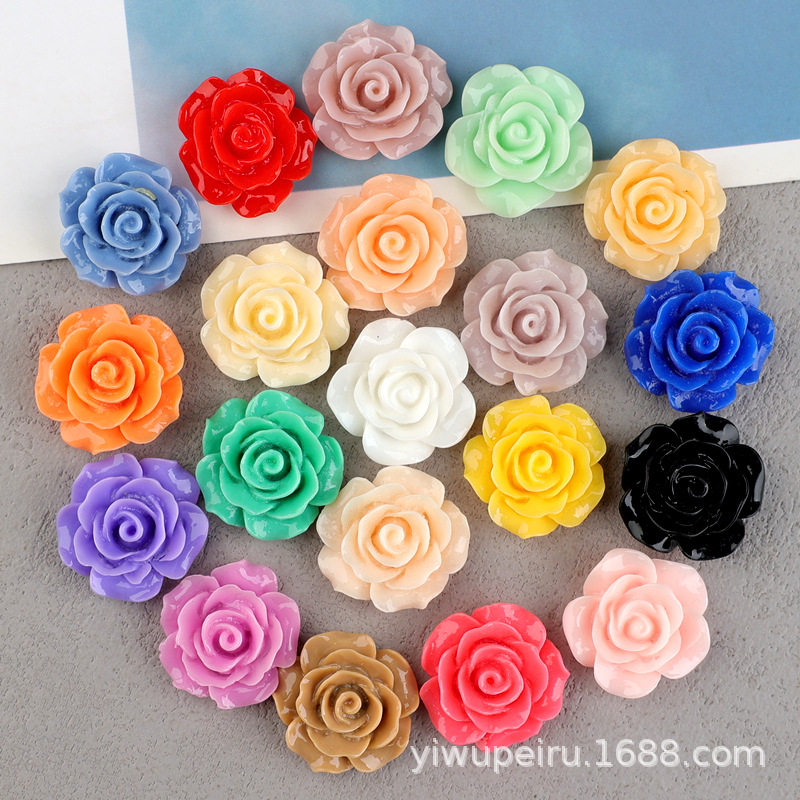 rose ดอกไม้เรซิ่นอุปกรณ์เสริมผมอุปกรณ์เสริม headdress BB คลิ...