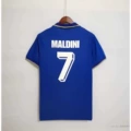 1990 italy home jersey, number 7