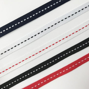 in stock 3-25MM color rib jump polyester webbing trouser double jumper decorative webbing children's clothing home textile