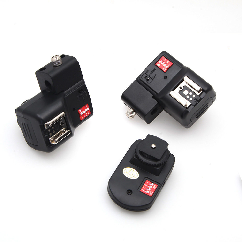 2set PT-16NE photography accessories hot shoe wireless synchronization 16 channel trigger wireless flash trigger