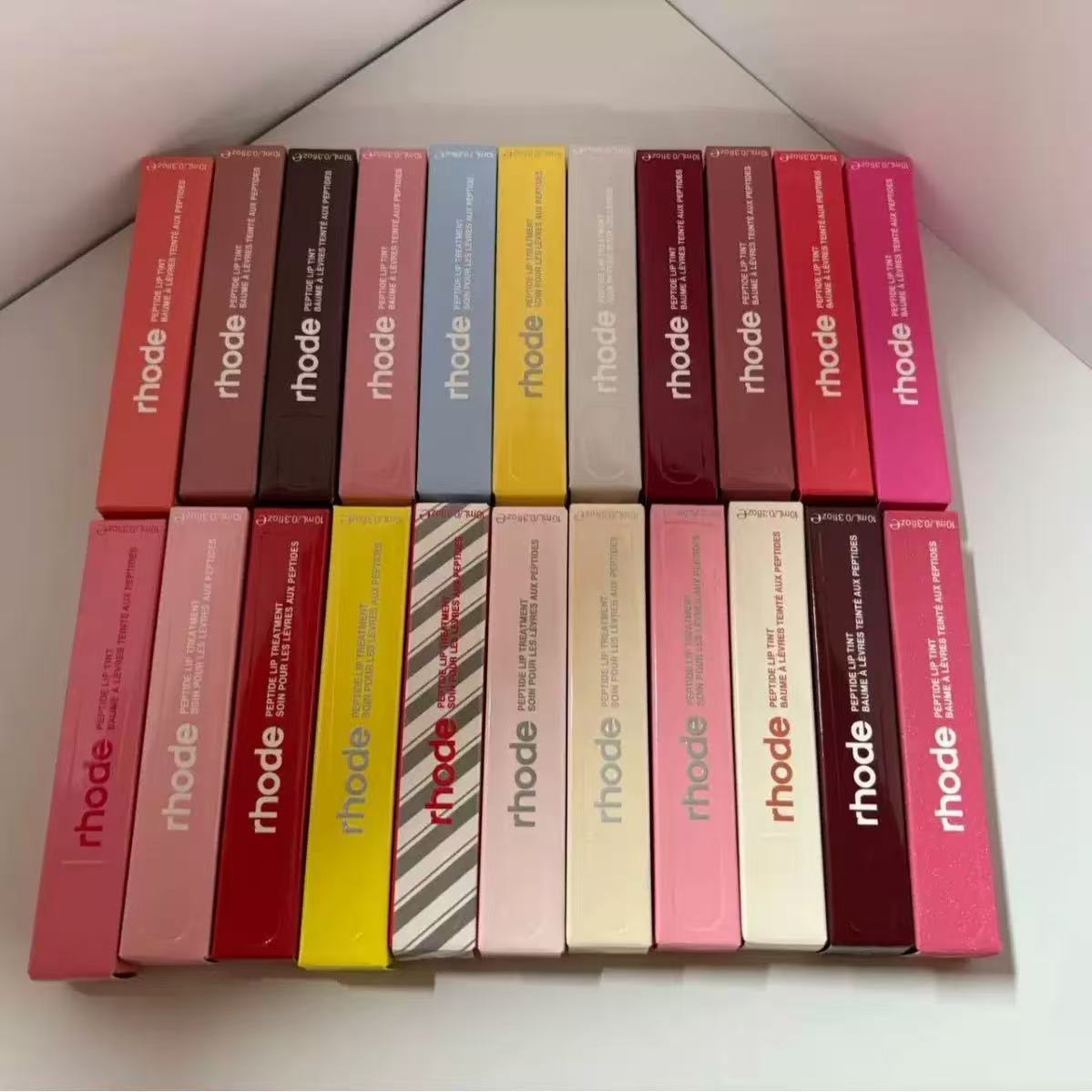 Трансграничное пятно rhode Hailey блеск для губ цветная помада Jelly Bean fine flashing lip glaze увлажняющая помада hailey Изображение 1