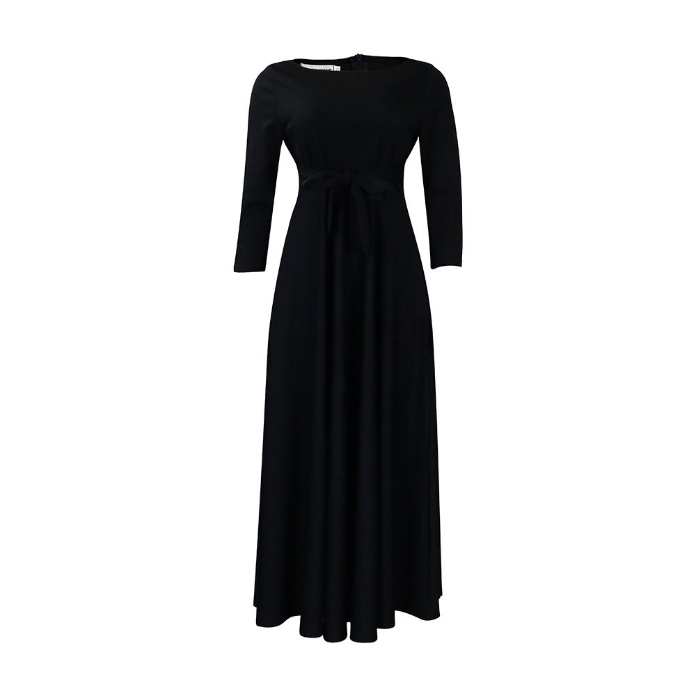 Plus Size African Long Dress Fashionable Tie Design Elegant Style Spring Summer Collection Wholesale Available