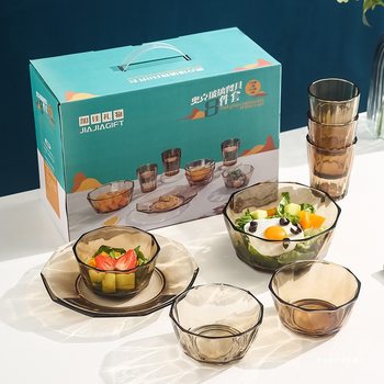 Company Annual Meeting Gifts for Employees, Opening Tableware Sets, Practical Holiday Souvenirs, Logo Gift Boxes