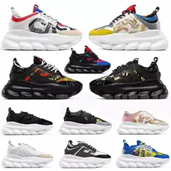 2025 Cross-Border Foreign Trade Chain European Style Casual Sneakers Retro Dad Shoes Thick-Soled Height-Increasing Shoes for Men and Women