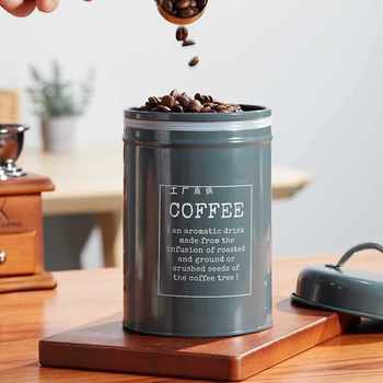 Xyt Powder Yan European-style Sealed Can Milk Powder Can Coffee Can Tea Can Candy Can Mask Powder Can with Seal Ring Protection