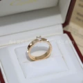 5mm rose gold vertical diamond (eight nails)