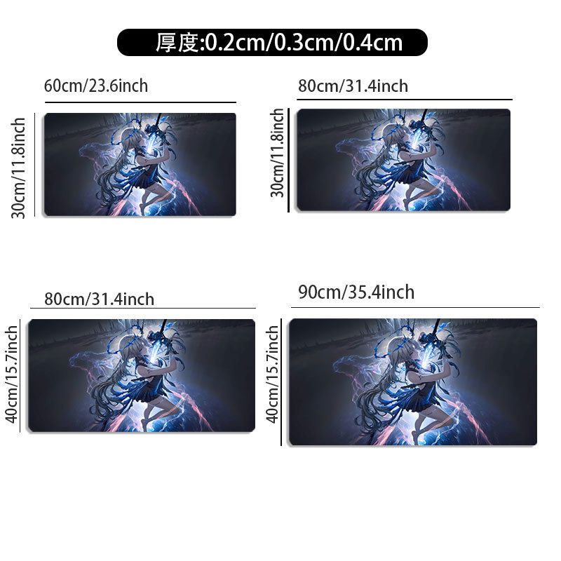 One-Piece Dropshipping Extra-Large Mouse Pad Tiktok Temu Cross-Border E-Commerce Desk Mat Amazon Factory Wholesale