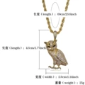 Golden Owl (default delivery 24 inch twist chain)