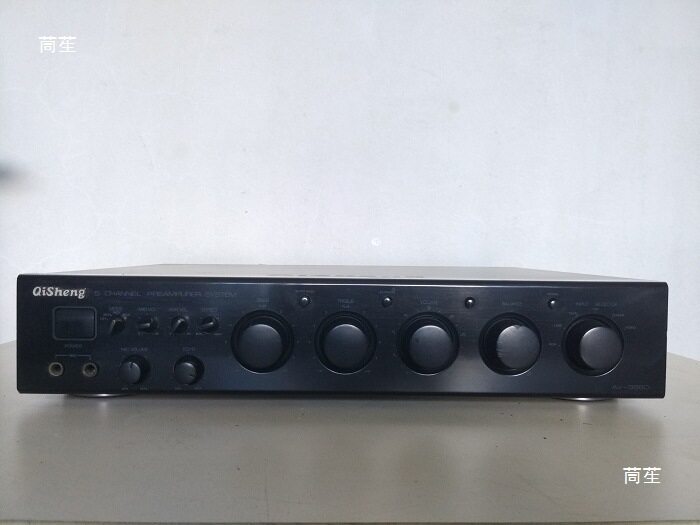 Qisheng Av-388D Amplifier Second-Hand Qisheng/Qisheng Av-388D Dual Meter Amplifier Qisheng Front and Rear Amplifier