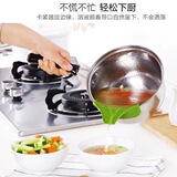 Непроливаемая кухонная утварь, кастрюли и сковородки, круглый дефлектор с горловиной, силиконовый дефлектор для жидкости, насадка для супа, кухонные принадлежности
