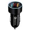 New car charger super fast charger cigarette lighter Bluetooth player MP3 voice navigation broadcast