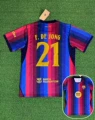 26-27 barcelona home f. de jong #21