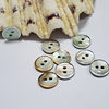 Clothing Ma's Shell Buttons Two-Hole Buttons Round High-End Shirt Buttons Factory Spot Wholesale