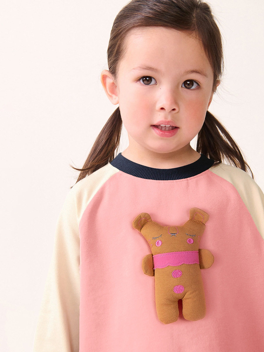 Style Girls' Set, Cartoon Cute Kids' Outfit, Autumn Baby Wear