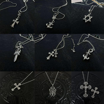 Cross Necklace with Diamonds for Men and Women, Popular Clavicle Chain, Tiktok and Xiaohongshu Influencer Picks