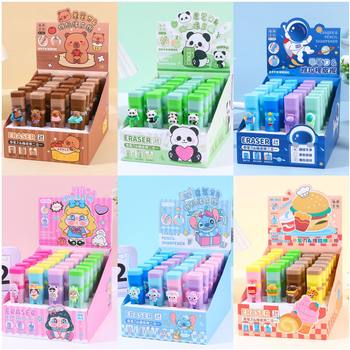 Cartoon Pencil Sharpener Push-Pull Eraser Pibala Multi-Functional Eraser Pencil Sharpener Popular Stationery for the Beginning of School Season