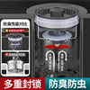 Kitchen sink drain plug filter stainless steel sink universal press bounce core drain vegetable basin