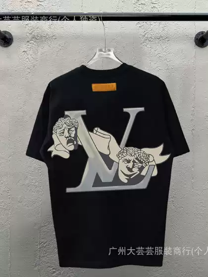 Donkey Demon Clown Double Face L Limited 25 New Short Sleeve Men's and Women's Couples Loose Fashion Brand Summer T-Shirt