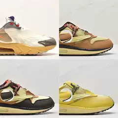 [Ts Joint] Max Export High-Quality Travis Joint Barb Baroque Brown Wheat Running Shoes