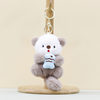 Cross-border Cute Moe Water Seto Pendant Plush Toy Doll Holding Fish Sea Otter Bag Pendant Keychain Doll