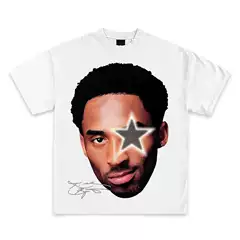 Pure Cotton Short-Sleeved T-Shirt Men's Pop Culture Retro Graphic T-Shirt Series American Rap Basketball Street Clothing Hip-Hop