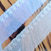 Spot wholesale high quality cotton embroidery small three holes small five holes lace 2.5cmdiy perforated lace clothing accessories