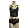 Foreign Trade European and American New Sexy Underwear Amazon Sexy Transparent Lace Multi-Color Split Temptation Suit Wholesale