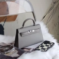 Gray silver buckle