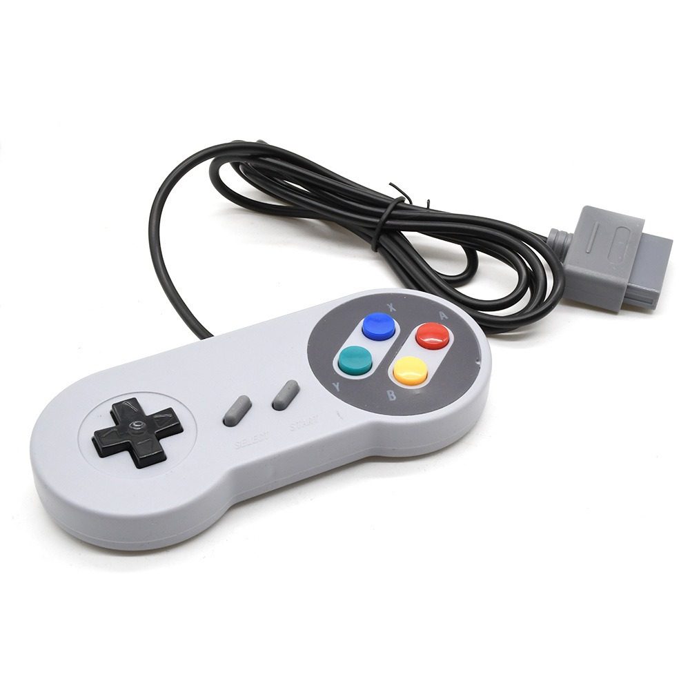 Suitable for Super Nintendo Console Controller, Sfc Controller, 16-Bit Game Controller, Snes Tv Game Console Controller
