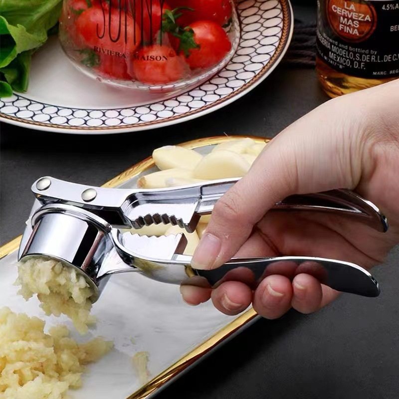 Household garlic press artifact kitchen large Garlic peeler garlic press household garlic press manual garlic press garlic peeler