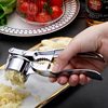 Household garlic press artifact kitchen large Garlic peeler garlic press household garlic press manual garlic press garlic peeler