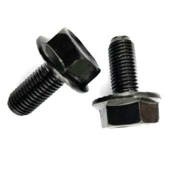 Bicycle mountain bike square hole central shaft screw crank tooth plate sealing screw mountain bike electric car accessories