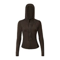 Army green hooded jacket