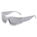 Silver frame white Mercury