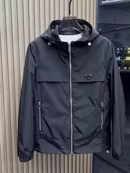 Quality Retro Style Trendy Jacket Men's Fashion Hooded Youth Handsome Slim Slim Zipper Jacket Top