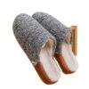 Retro Fragrance Cotton Slippers for Women 2025 New Indoor Home Winter Warm Couple Accessible Luxury Cotton Slippers for Men