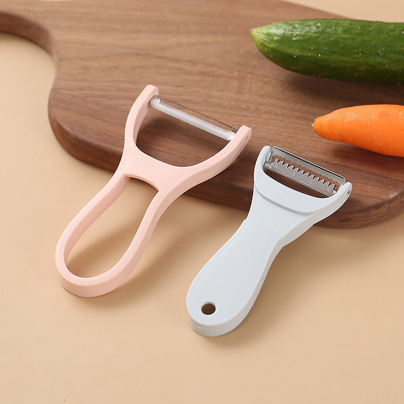 Two-in-one Peeling Knife Household Multifunctional Fruit Peeler Kitchen Potato Peeling Scraper Creative Peeling Knife