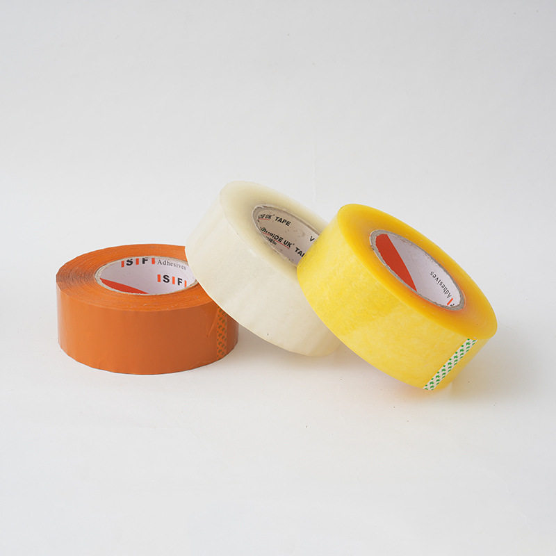 Transparent Tape for Express Packaging and Sealing, E-Commerce Sealing Tape, 5cm Wide, Full Box, Thickened Large Roll, High Adhesion 6C
