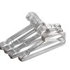 Stainless Steel Clothes Hanger Solid Clothes Rack Household Wholesale Drying Stainless Steel Adult Children's Clothes Hanging Ditch Wet and Dry