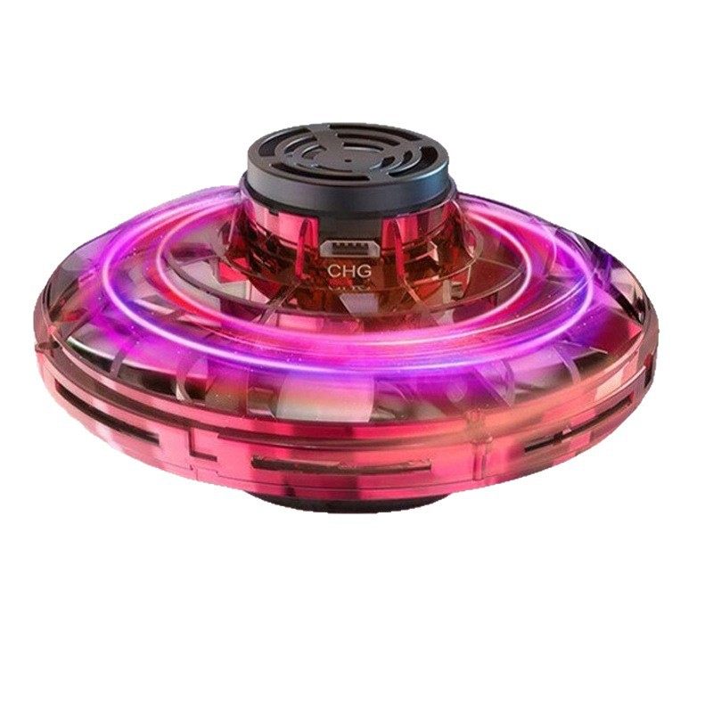 Cross-Border Flynova Fingertip Aircraft Sensor Flying Gyro Spin Finger Ufo Black Technology Toy to Relieve Stress