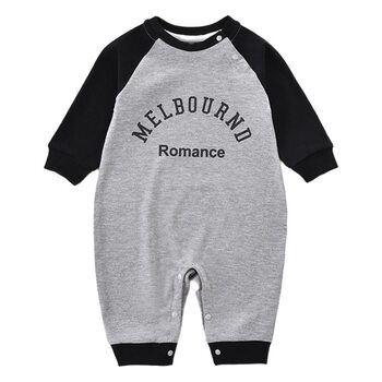 Baby 100 Days Old Spring and Autum Baby Crawling Clothes Spring and Autum Newborn Thin Jumpsuit Pure Cotton Harem Long Sleeves