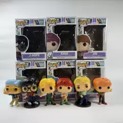Cross-Border New Product K-Pop Bts Series Figurines Fan Support Merchandise Member Style Trendy Toys Dolls