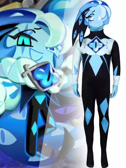 Gingerbread Man Kingdom Shadow Milk Cookie cosplay Costume Halloween Cosplay Stage Performance Costume
