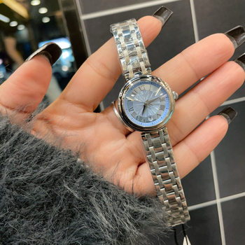 Tianjia Jiali T126 Women's Watch with Small Dial, Jialan Women's Model with Roman Numerals, Quartz Stainless Steel Watch, Ultra-Thin