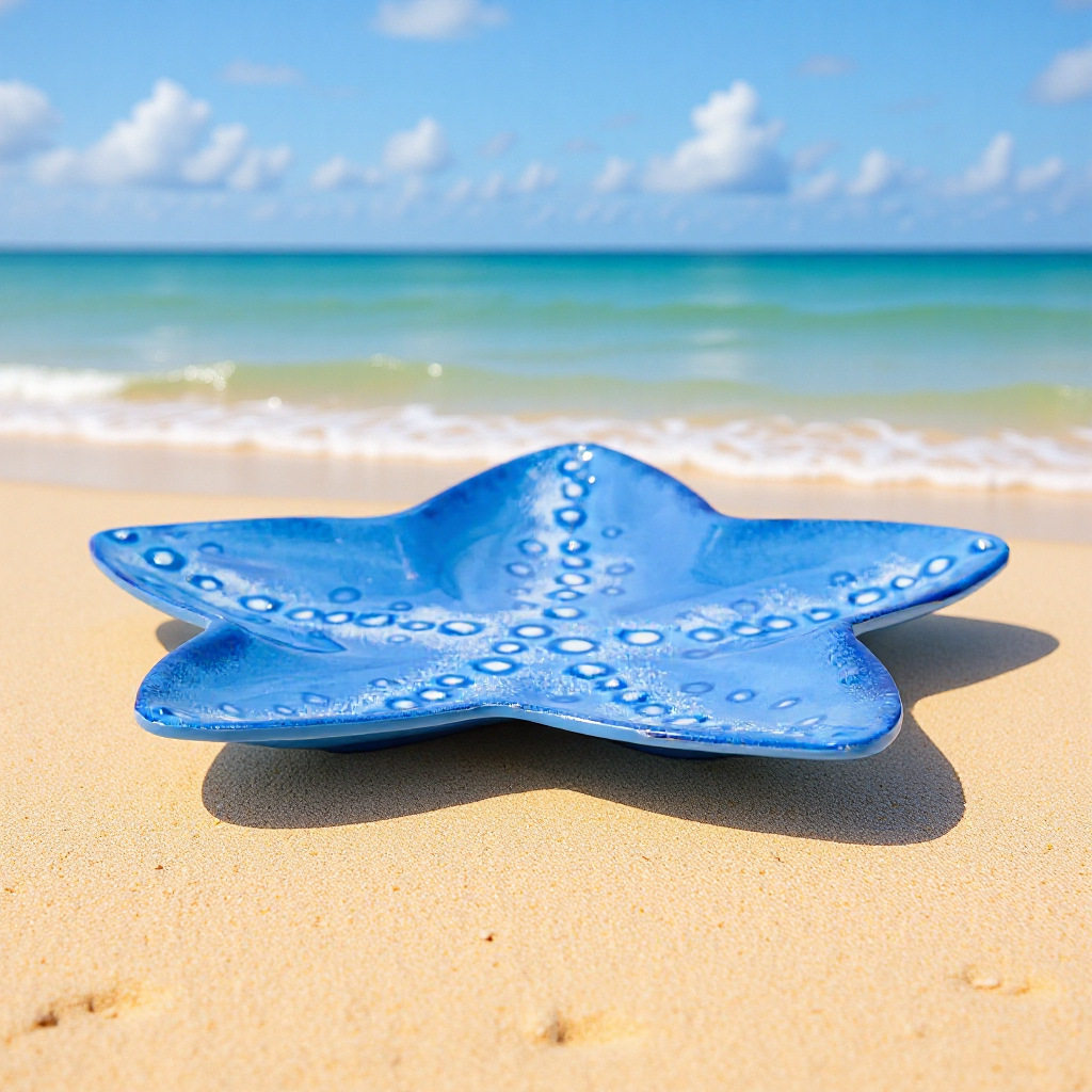 Export Export Five-Pointed Star Plate Decoration Plate Wholesale Creative Melamine Special-Shaped Ocean Star Star Shape Plate