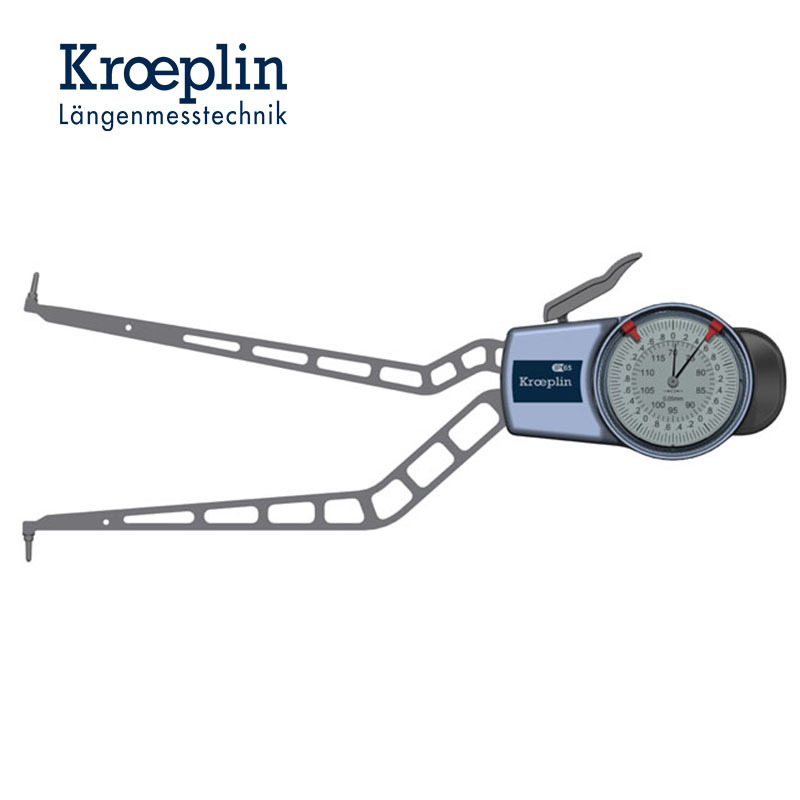 KROEPLIN零件内孔测量机械式内测卡规H470 - 图0