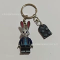 Judy 2 + black building blocks