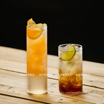 Ultra-thin Colin Cup Bar Straight Glass Long Island Iced Tea Bartender Cup Mojito Cocktail Cup Coffee Cup